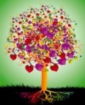 17730016-amore-albero-magico-con-cuori-colorati-per-il-vostro-disegno